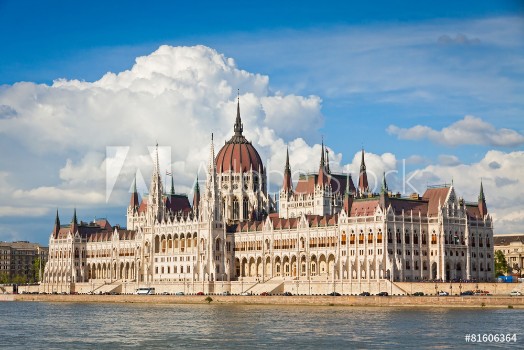 Picture of Building of the Hungarian National Parliament in Budapest